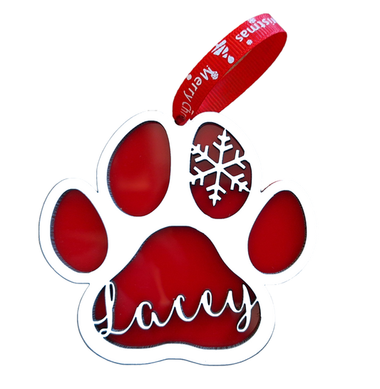 Custom Pet Christmas Tree Ornament