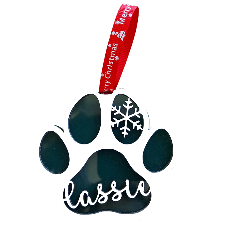 Custom Pet Christmas Tree Ornament