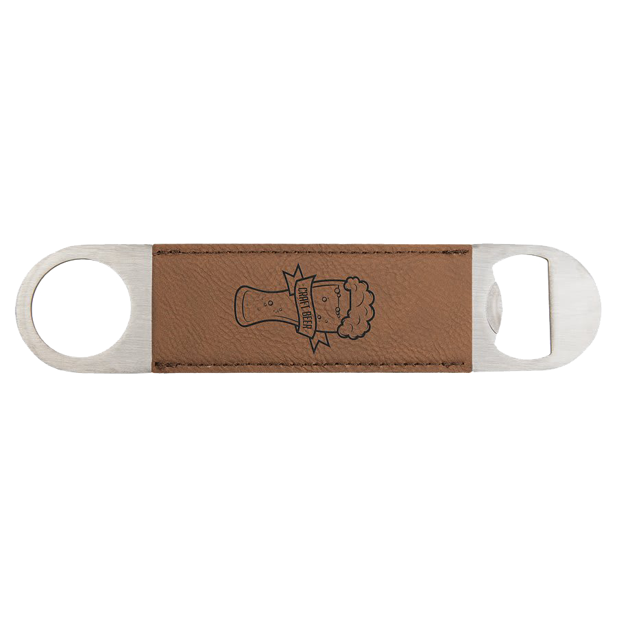 Leatherette Bottle Openers