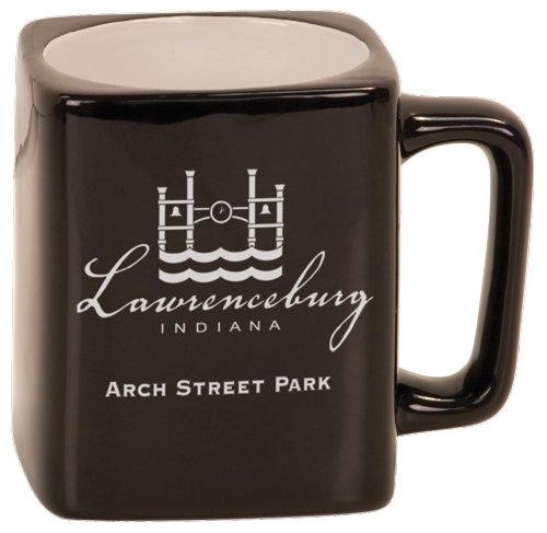 8 oz. Ceramic Square Coffee Mug