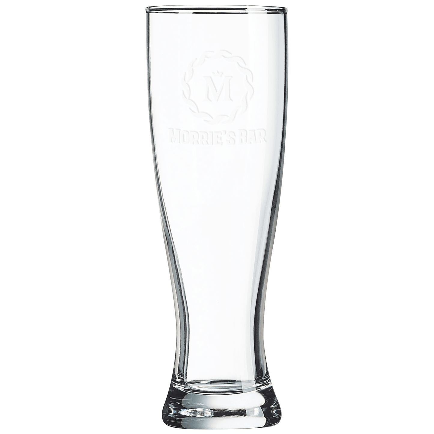 Customized Laser Etched 16 oz. Pilsner Glass