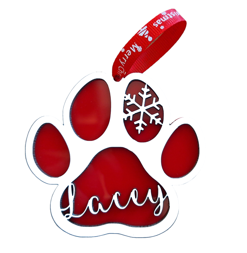 Custom Pet Christmas Tree Ornament