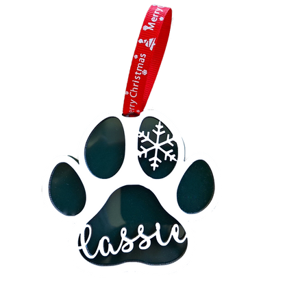 Custom Pet Christmas Tree Ornament