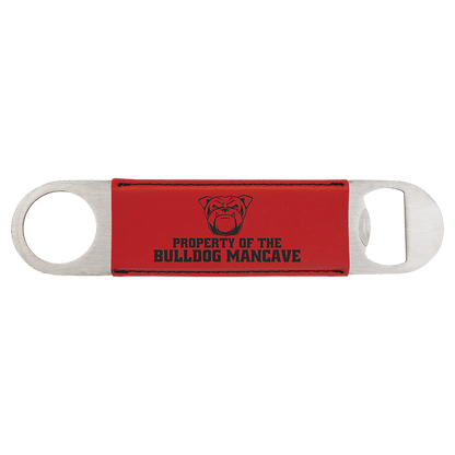 Leatherette Bottle Openers