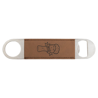Leatherette Bottle Openers