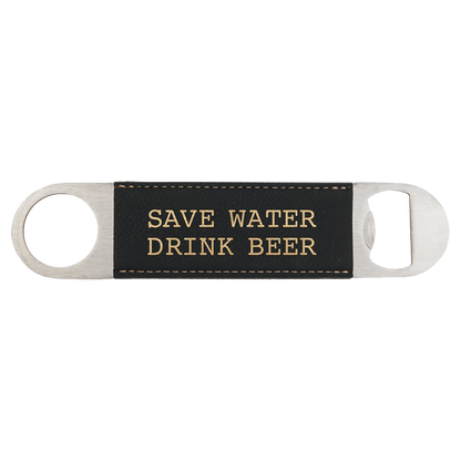 Leatherette Bottle Openers