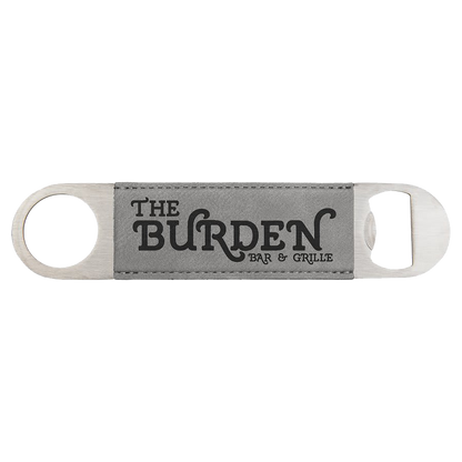 Leatherette Bottle Openers