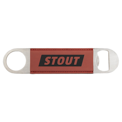 Leatherette Bottle Openers