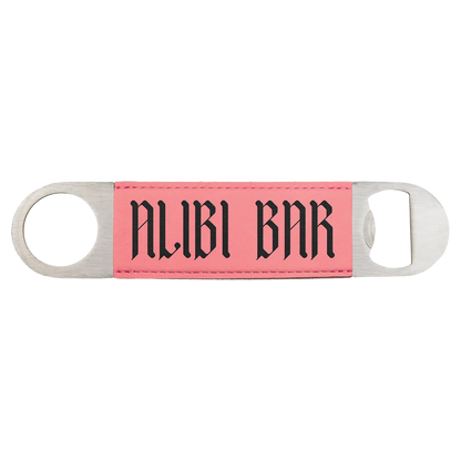 Leatherette Bottle Openers