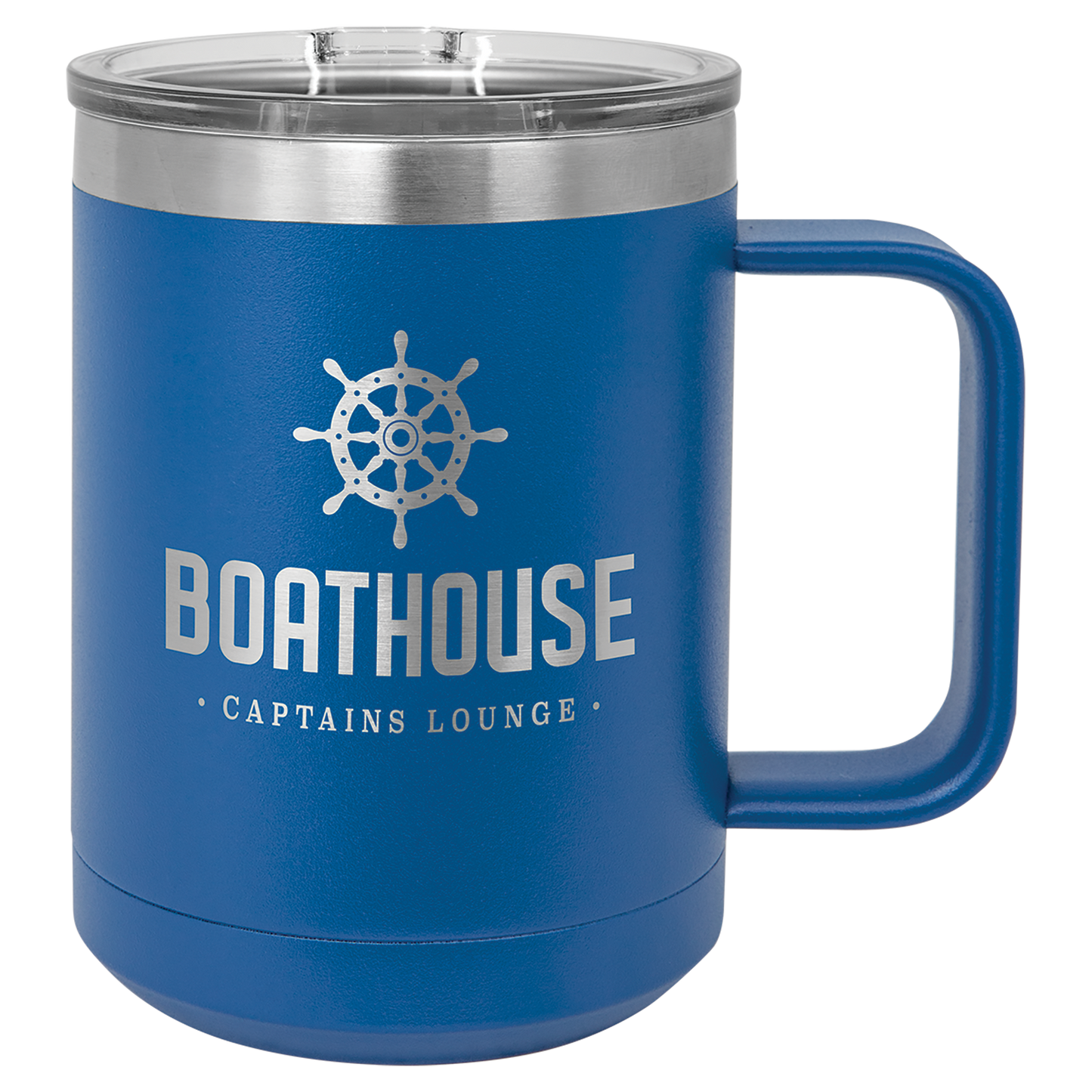 Customized 15 oz. Polar Camel Coffee Mug with Slider Lid
