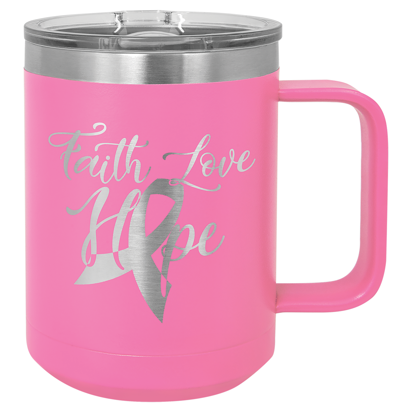 Customized 15 oz. Polar Camel Coffee Mug with Slider Lid