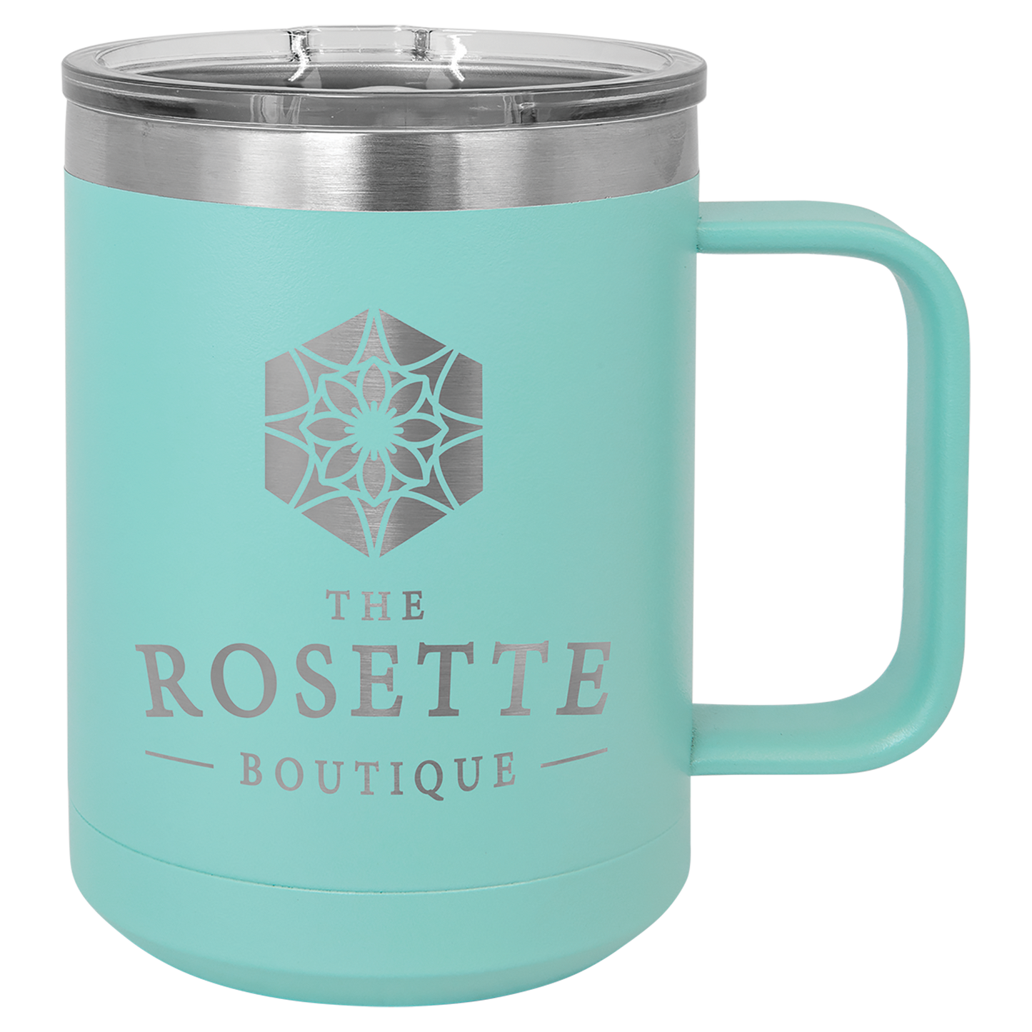 Customized 15 oz. Polar Camel Coffee Mug with Slider Lid