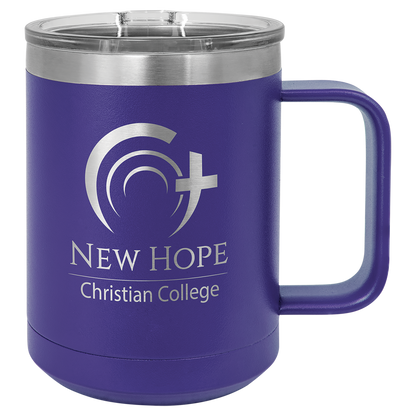 Customized 15 oz. Polar Camel Coffee Mug with Slider Lid