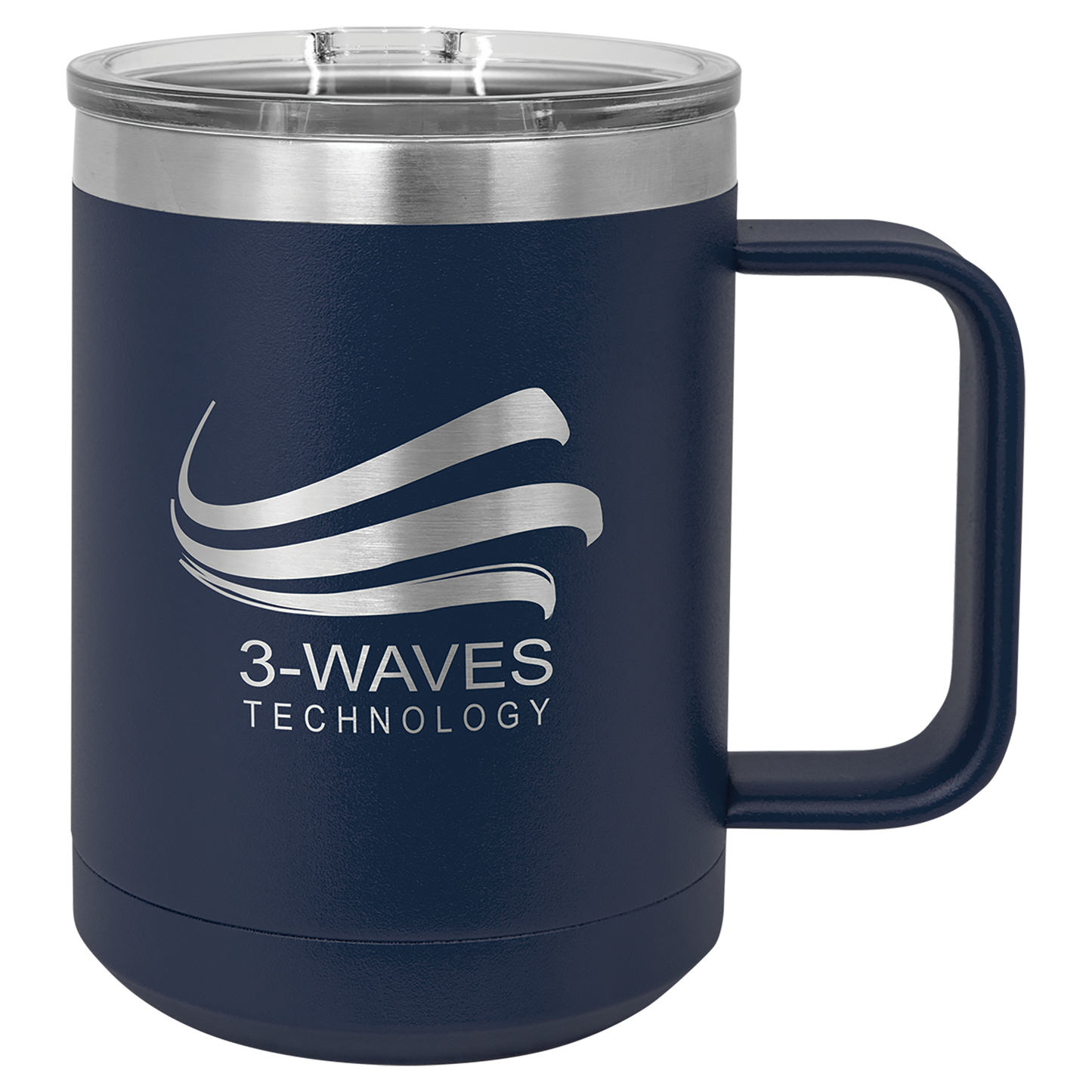 Customized 15 oz. Polar Camel Coffee Mug with Slider Lid
