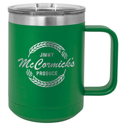Customized 15 oz. Polar Camel Coffee Mug with Slider Lid