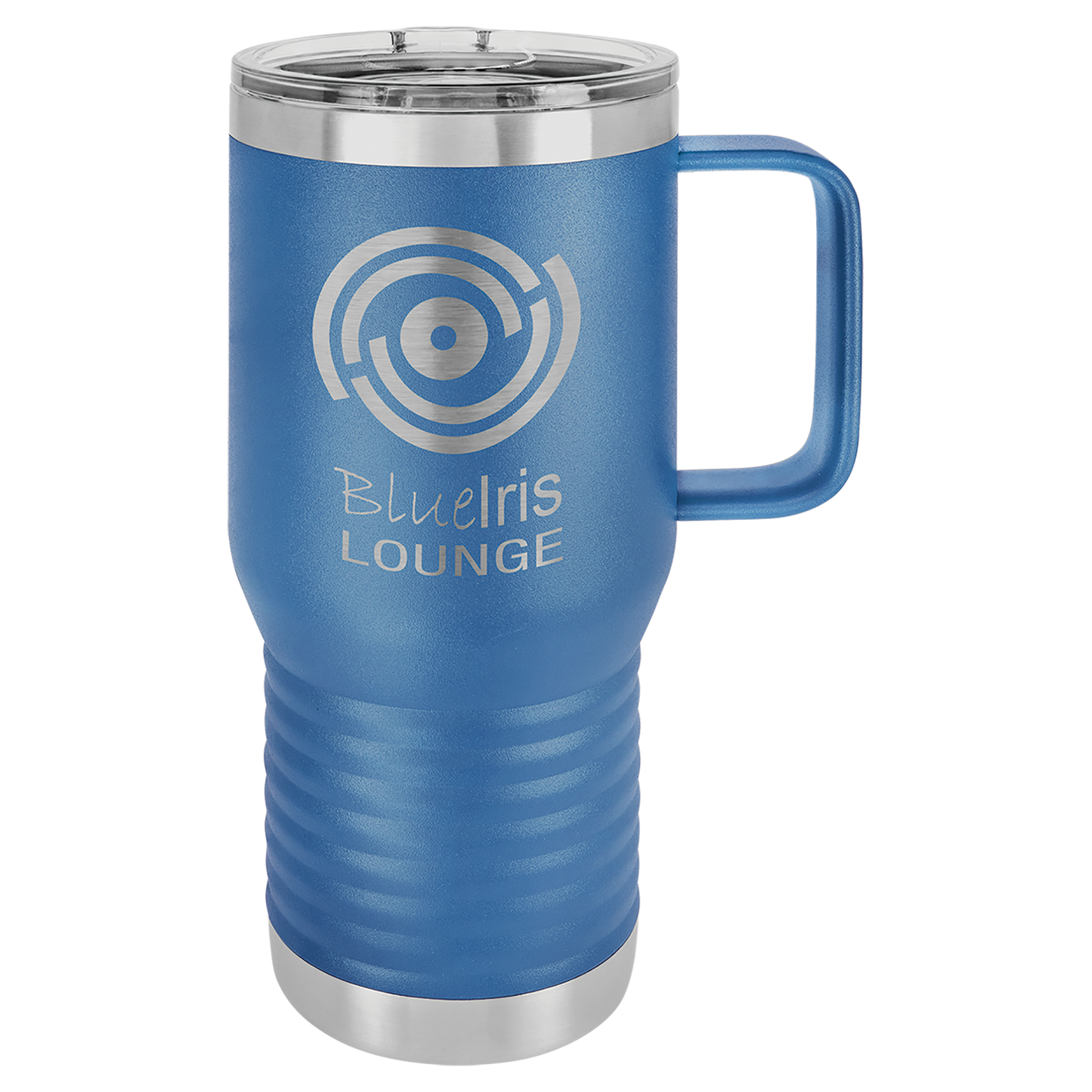 Customized 20 oz. Polar Camel Travel Mug with Handle & Slider Lid
