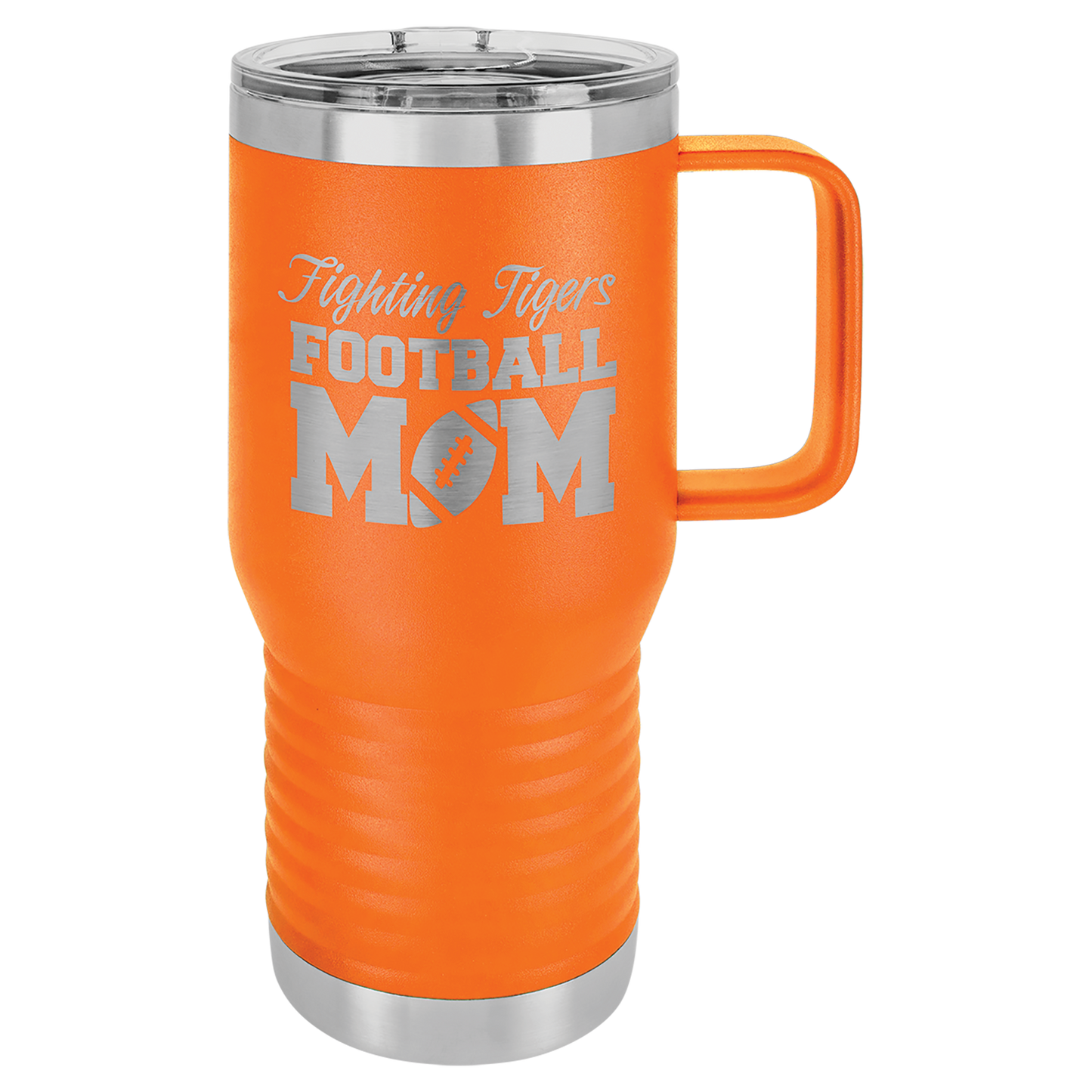 Customized 20 oz. Polar Camel Travel Mug with Handle & Slider Lid