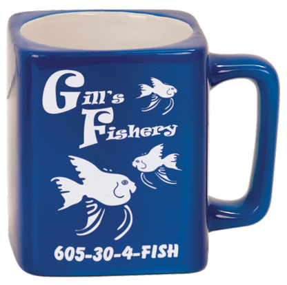 8 oz. Ceramic Square Coffee Mug