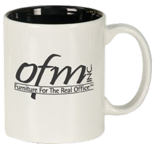 Customized Laser Etched 11 Oz Round Ceramic Coffee Mug