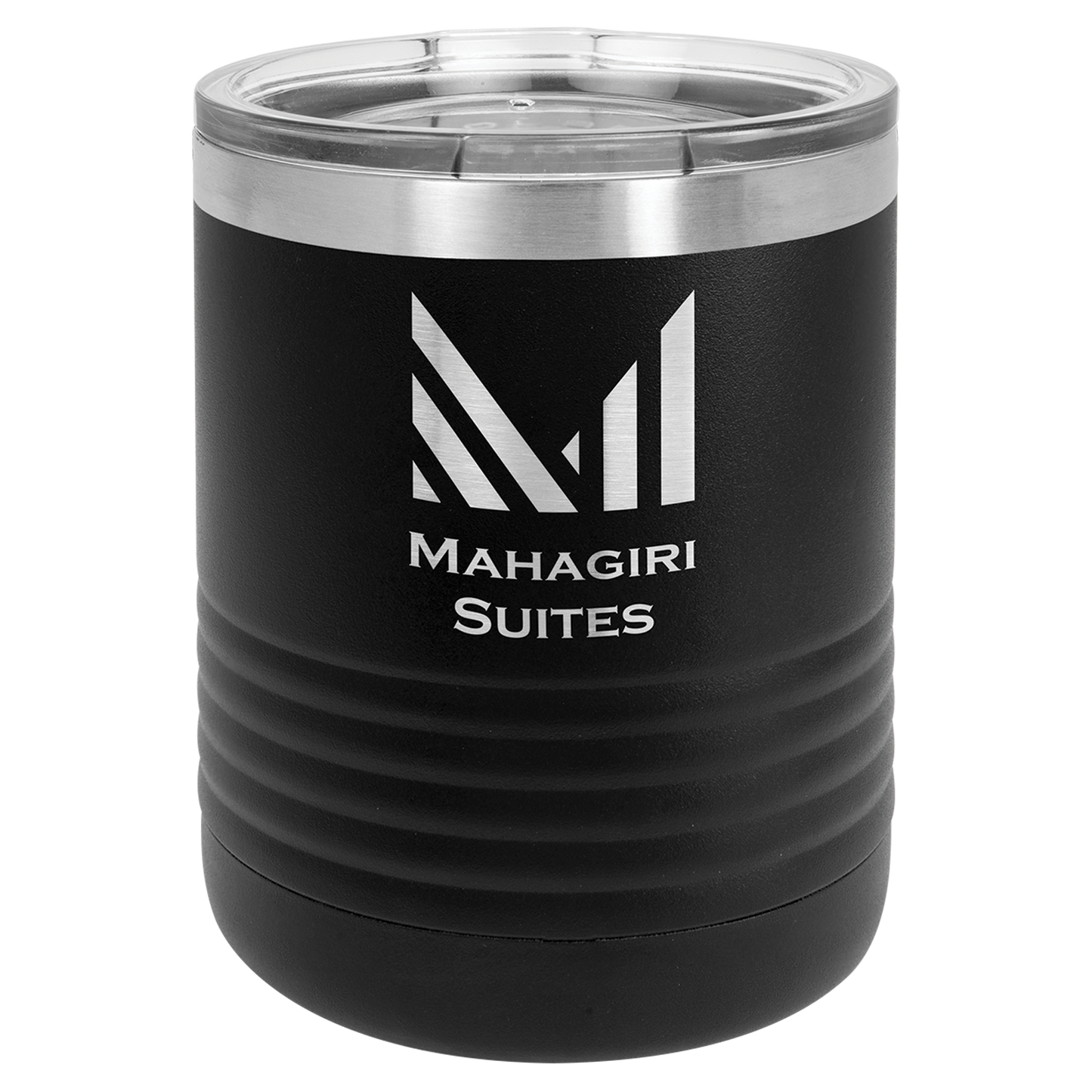 Customized 10 oz. Polar Camel Vacuum Insulated Ringneck Tumbler with Clear Lid