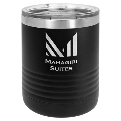 Customized 10 oz. Polar Camel Vacuum Insulated Ringneck Tumbler with Clear Lid