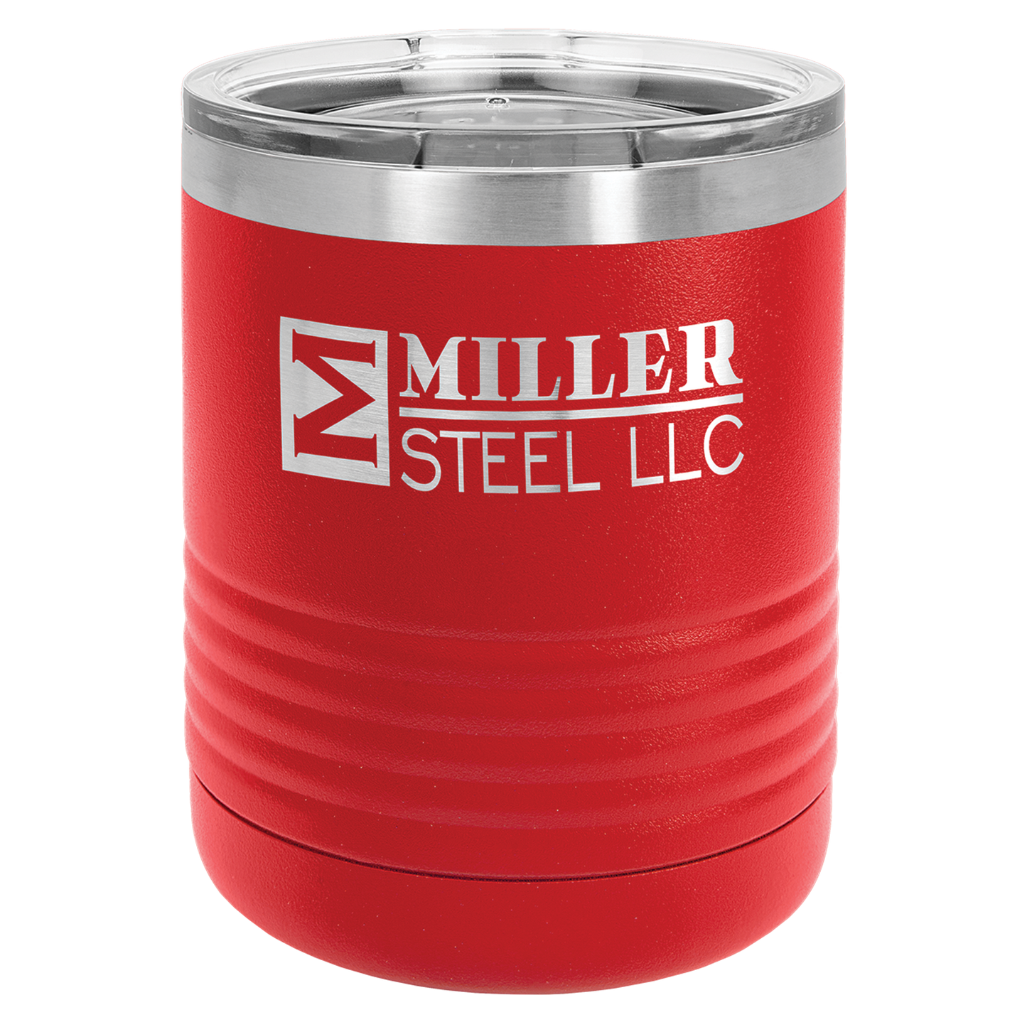Customized 10 oz. Polar Camel Vacuum Insulated Ringneck Tumbler with Clear Lid