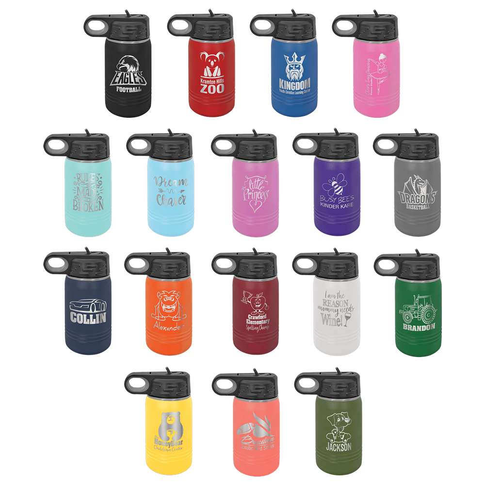 Customized 12 oz. Polar Camel Water Bottles