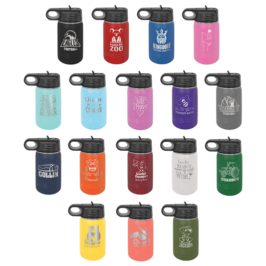 Customized 12 oz. Polar Camel Water Bottles
