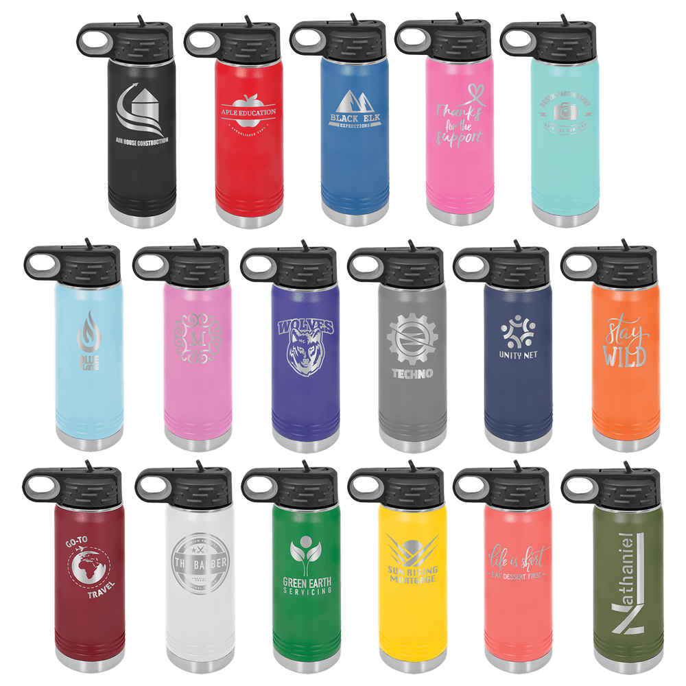 Customized 20 oz. Polar Camel Water Bottles