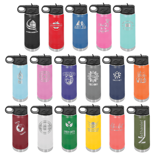 Customized 20 oz. Polar Camel Water Bottles