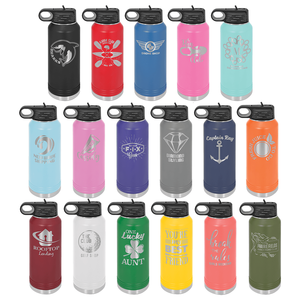 Customized 32 oz. Polar Camel Water Bottles