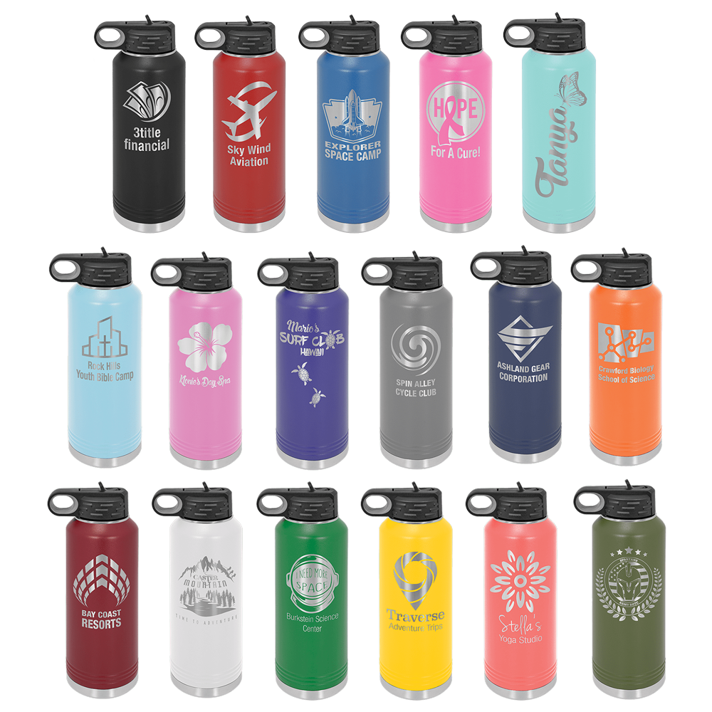 Customized 40 oz. Polar Camel Water Bottles