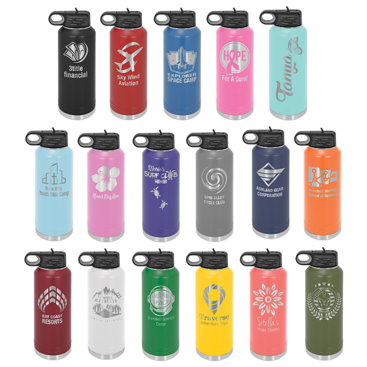 Customized 40 oz. Polar Camel Water Bottles