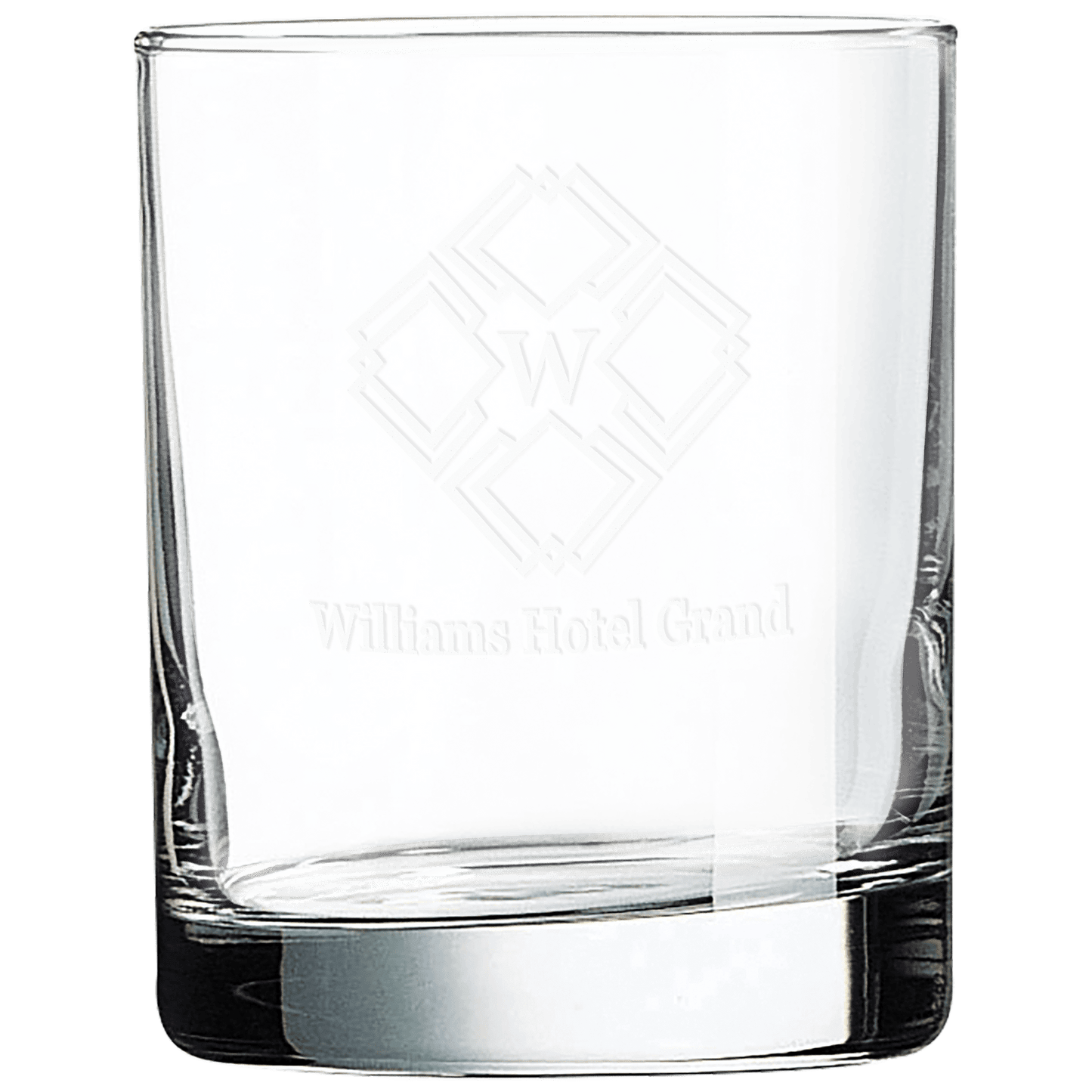 Custom Laser Etched 10.5 Oz. On the Rocks Glass