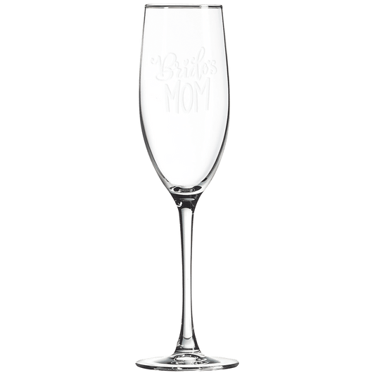 Customized Laser Etched 8 oz. Champagne Flute